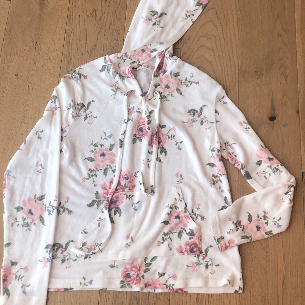 Wallflower S Floral Hooded Sweater